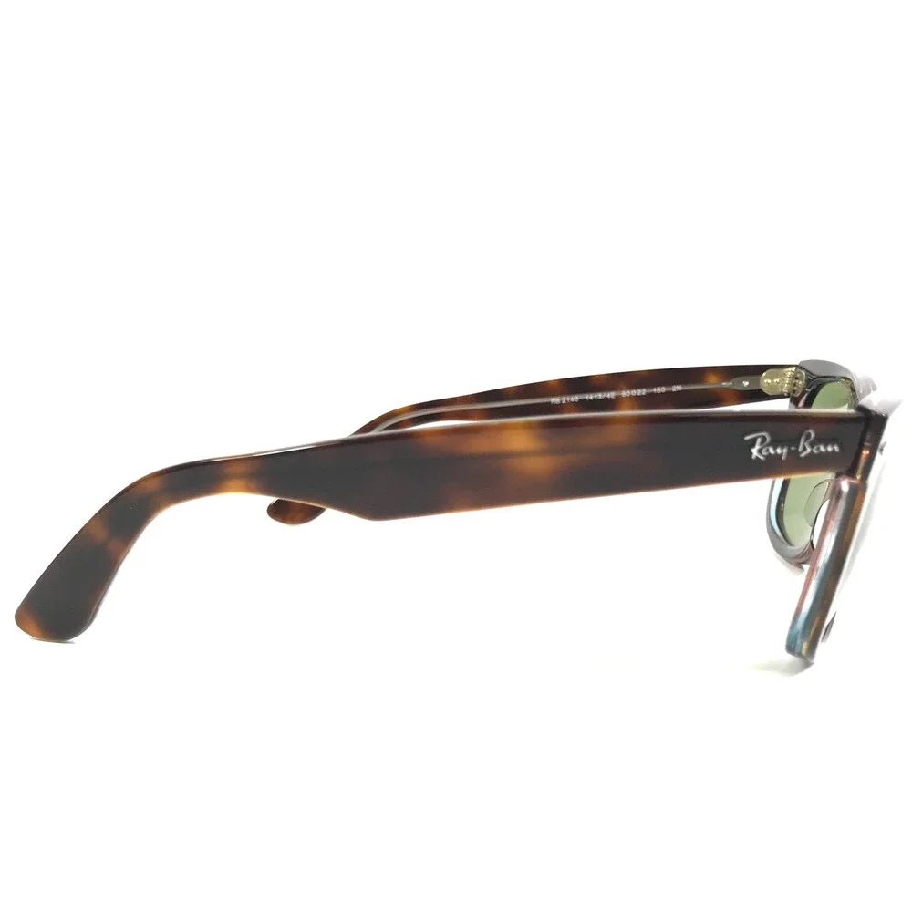 Ray-Ban Sunglasses RB2140 1413/4E WAYFARER Dark Havana on Multicolor Frame 50 mm